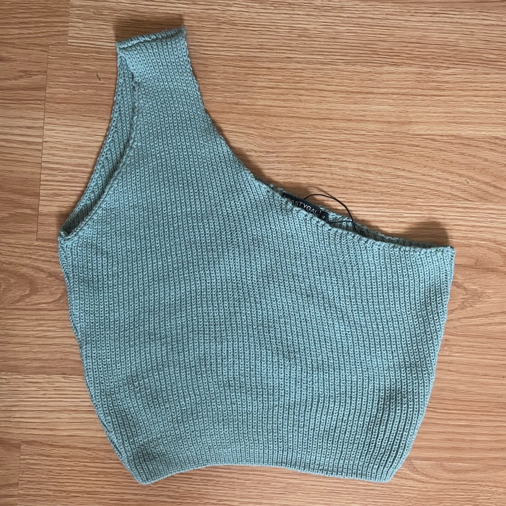 Nasty Gal Ribbed Knit Top